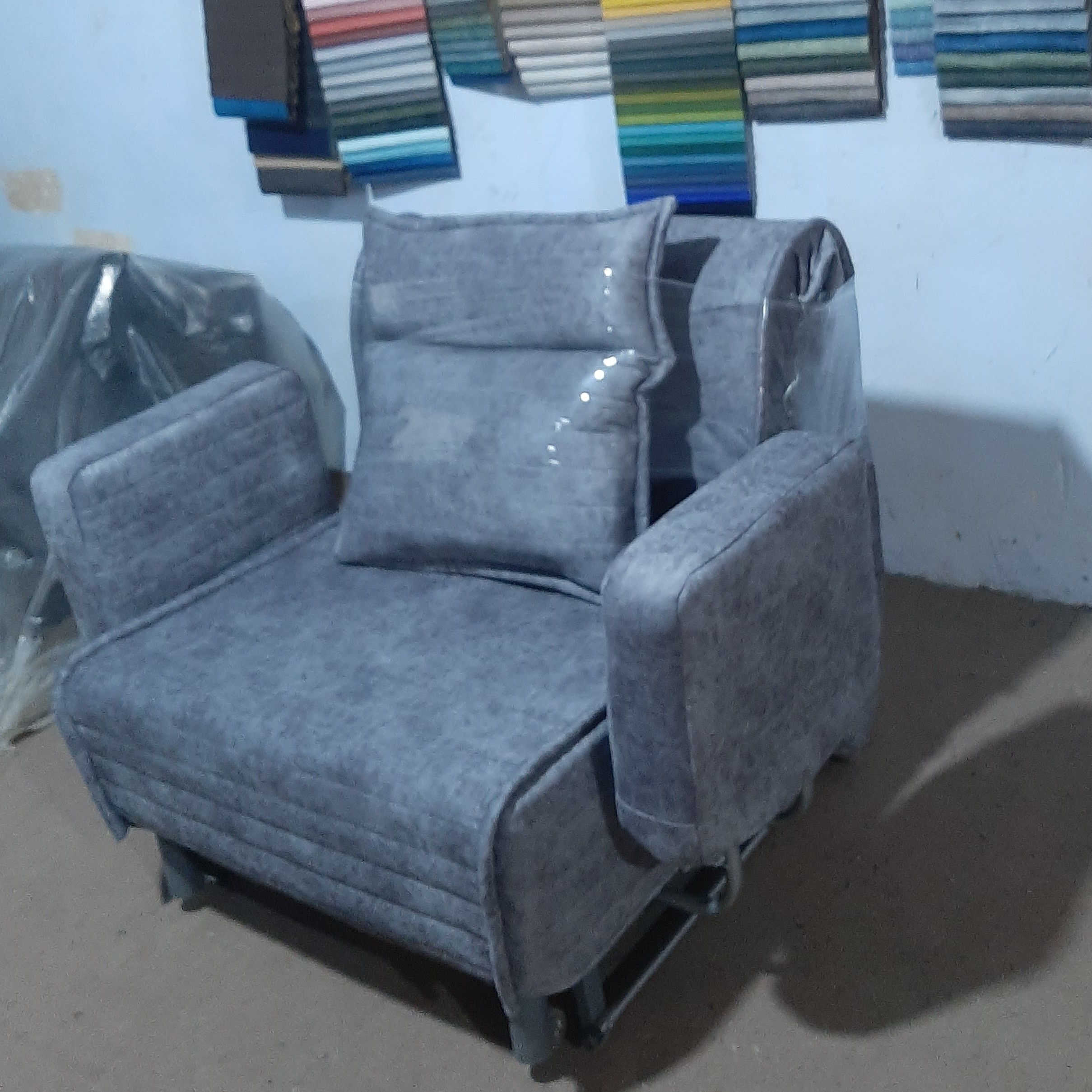کاناپه تختخوابشو (دسته دار)مبل تخت خوابشو