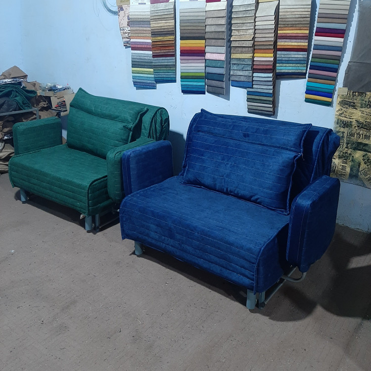کاناپه تختخوابشو (دسته دار)مبل تخت خوابشو