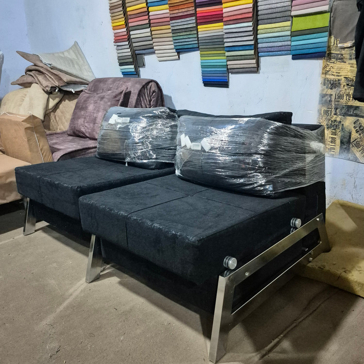 کاناپه تختخوابشو درابعاد و رنگ بندی مختلف استفاده از بهتربن اجناس جهت تولید